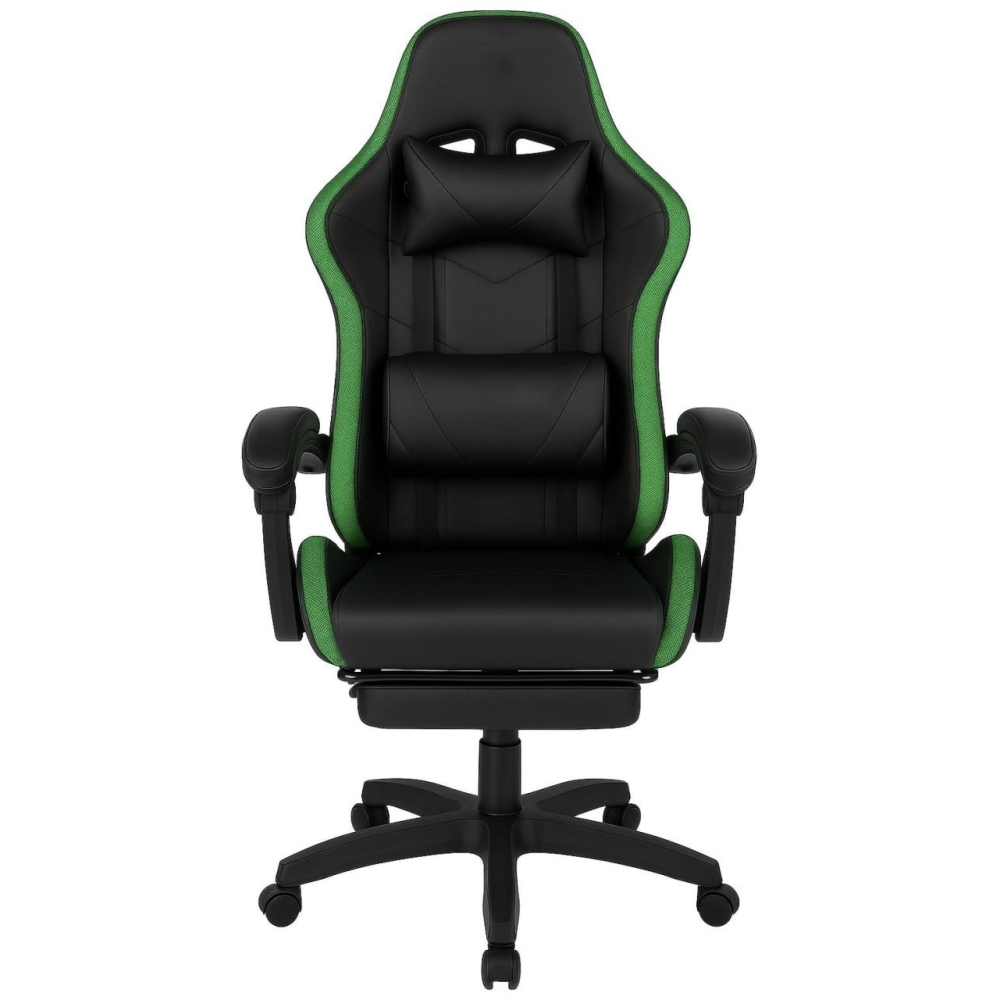 Оригінал Геймерське крісло ProGame, RGB підсвітка, підніжка, ігрове комп'ютерне GX-150
