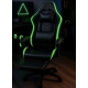 Оригінал Геймерське крісло ProGame, RGB підсвітка, підніжка, ігрове комп'ютерне GX-150