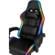 Оригінал Крісло комп'ютерне ProGame з RGB підсвіткою GX-150 підставка для ніг, для геймерів