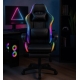 Оригінал Крісло комп'ютерне ProGame з RGB підсвіткою GX-150 підставка для ніг, для геймерів