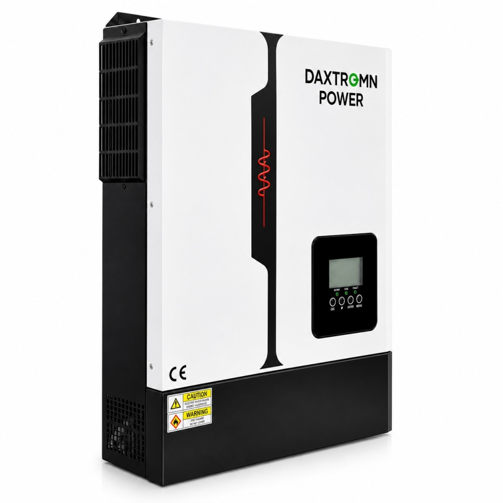 11 кВт Гібридний сонячний інвертор Daxtromn Power EGHC-11KW-W, 48 В, 160 А, 2 MPPT, для дому, квартири