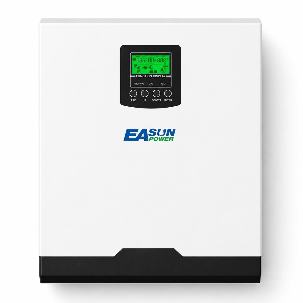 1,28 кВт·год Комплект резервного живлення LiFePO₄ - акумулятор 12V 100Ah + інвертор Easun Power 1 кВт, Уцінка!