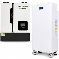 14,3 кВт*год LiFePO4 Комплект резервного живлення Daxtromn акумулятор 51,2V/280Ah + інвертор 11 кВт для будинку, квартири