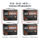 LiFePO4 12V/100Ah Акумулятор Humsienk з BMS для систем резервного живлення