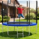 Батут SkyJump 312 см + сітка + сходи, 10 футів