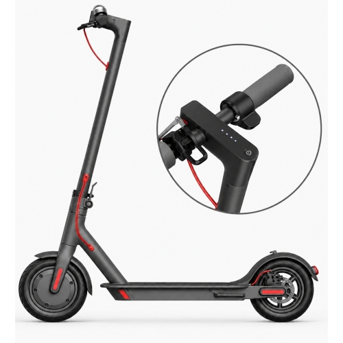 Електричний самокат M365 Max 10", 800/500 Вт, до 30 км/год, сірий