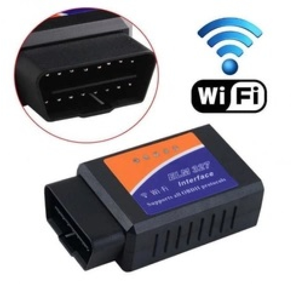 Сканер ELM 327 obd2 1.5v Wi-Fi IOS Iphone діагностика адаптер чек