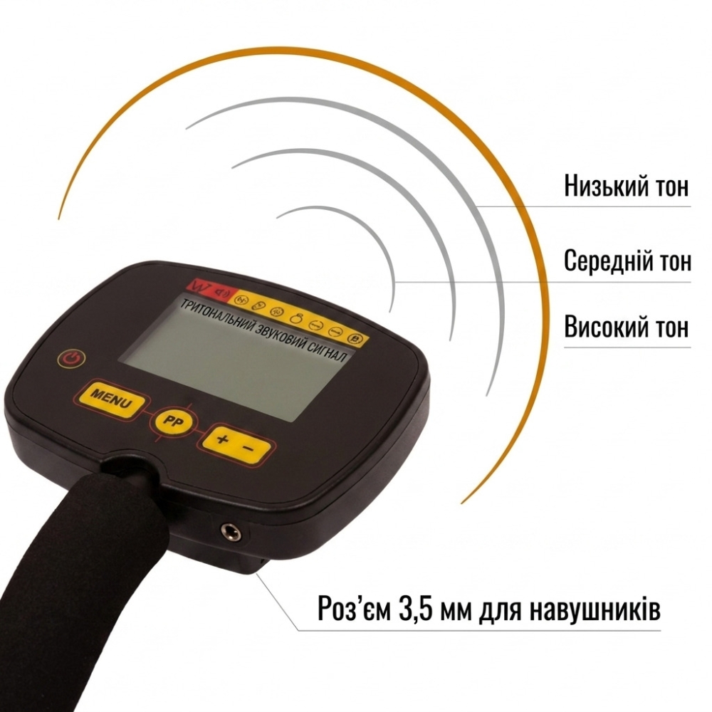 Металошукач, металодетектор GC-1071