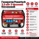Генератор Powertech 3,5 кВт 3-фазний бензиновий