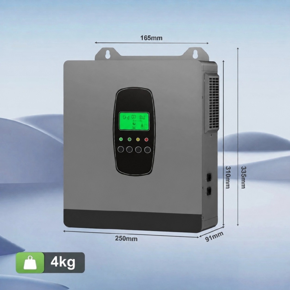 1,28 кВт*год LiFePO4 Комплект резервного живлення інвертор Datouboss 1 кВт + 12V/100Ah акумулятор Easun Power, Уцінка!