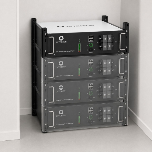 LiFePO4 48V 100Ah акумулятор Lvtopsun rack, BMS, 5120Wh, рековий. Уцінка!
