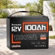 LiFePO4 12V/100Ah Акумулятор Humsienk з BMS для систем резервного живлення