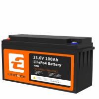 LiFePO4 24V 100Ah Акумулятор Lithtech 2560Wh, 100A, BMS