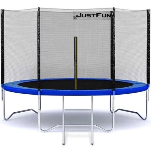 Батут Just Fun 252 см зовнішня сітка та драбинка