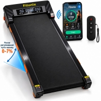 Бігова доріжка Fitonix XD-W2S до 10 км/год, 120 кг, компактна, ручне регулювання нахилу, LED дисплей
