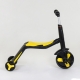 Самокат 3в1 JT 10993 Best Scooter самокат-велобіг-велосипед жовтий