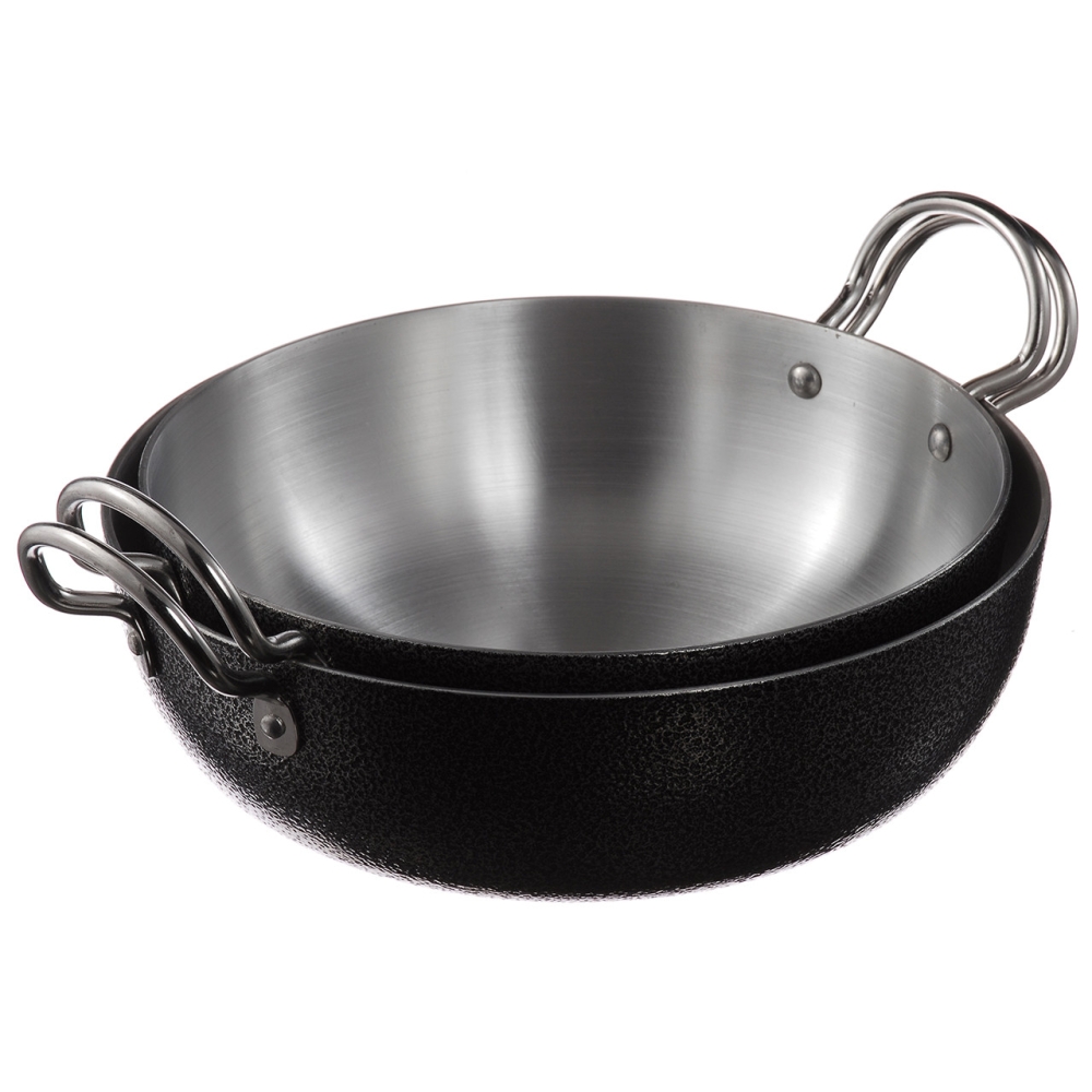 Сковорода A-plus WOK 2 шт, 27 см, 29 см, 0422/0423