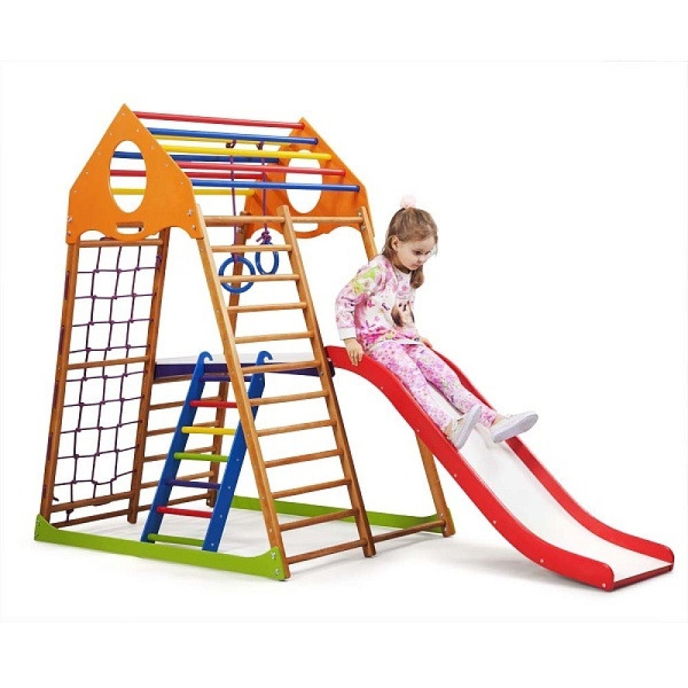 Дитячий спортивний комплекс KindWood Plus 2
