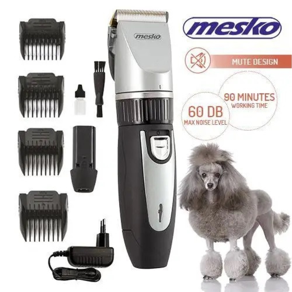 Машинка для стриження шерсті тварин, грумер Mesko MS 2826
