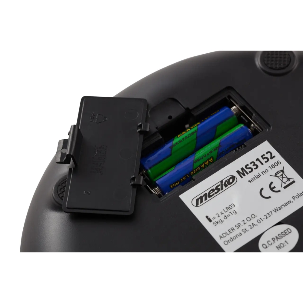 Ваги кухонні з чашею Mesko MS 3152