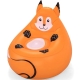 Надувне крісло Bestway 75116-fox (72 x 72 x 72см) оранжеве