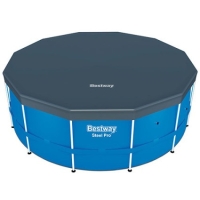 Тент для круглого каркасного басейну Bestway 58037 (Диаметр 366см)