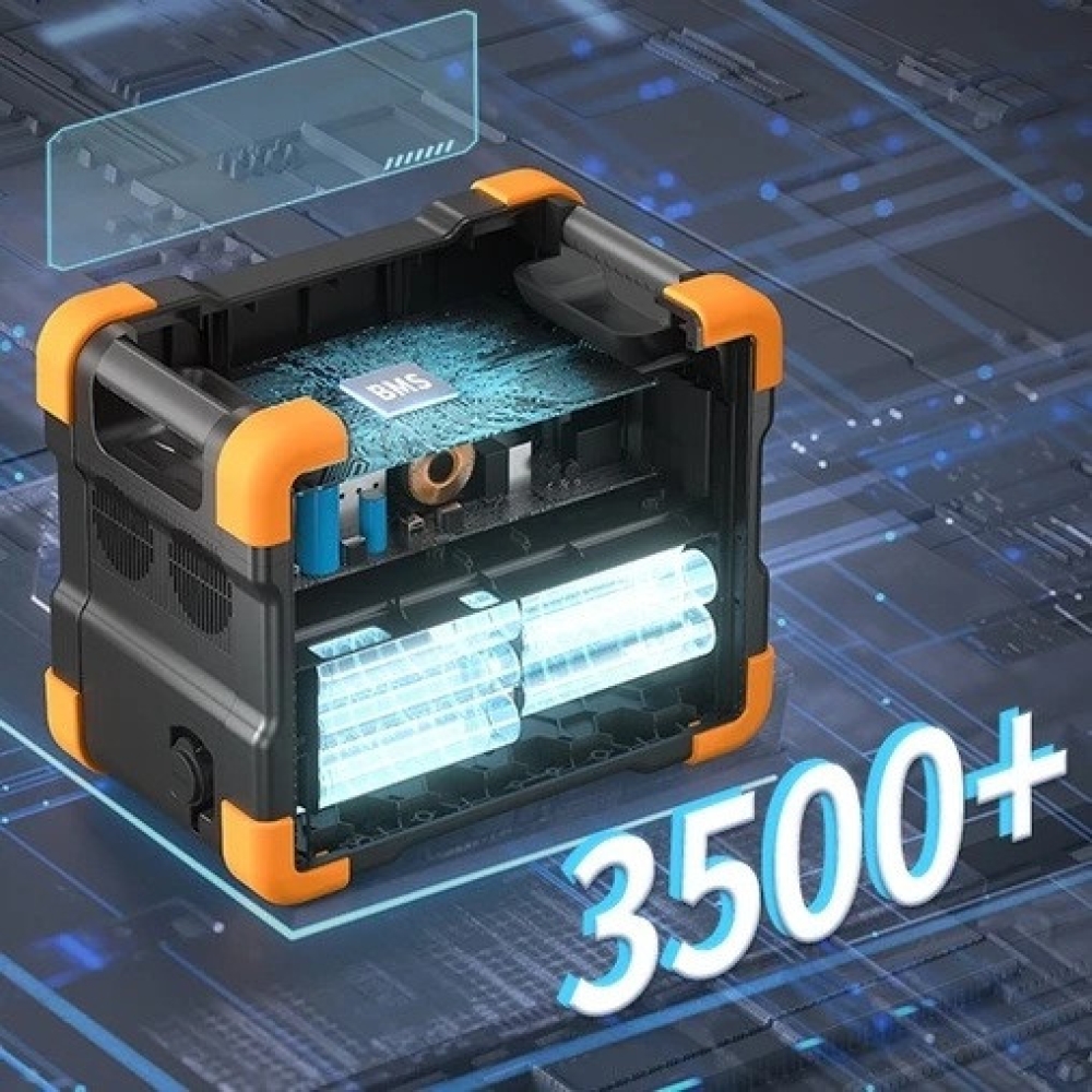 LiFePo4 4000/2400 Вт зарядна станція Pecron мобільний додаток, швидка зарядка, портативна