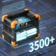 LiFePo4 4000/2400 Вт зарядна станція Pecron мобільний додаток, швидка зарядка, портативна