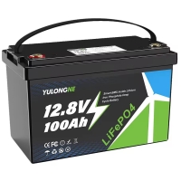 LiFePO4 12V 100Ah Акумулятор Yulongne 1280Wh, 100A, BMS