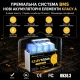 3.3 кВт LiFePO4 Комплект резервного живлення Інвертор гібридний Datouboss 24 В + 2 акумулятора 12V 100Ah Foursun