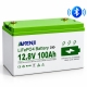 LiFePO4 12V/100Ah Акумулятор Anenji з Bluetooth для резервного живлення будинку, квартири з BMS