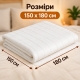 Двоспальне електропростирадло 150х180 см Electric Blanket / Безпечна електроковдра з регулятором тепла