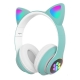 Бездротові навушники Bluetooth Cat STN-28 зелені