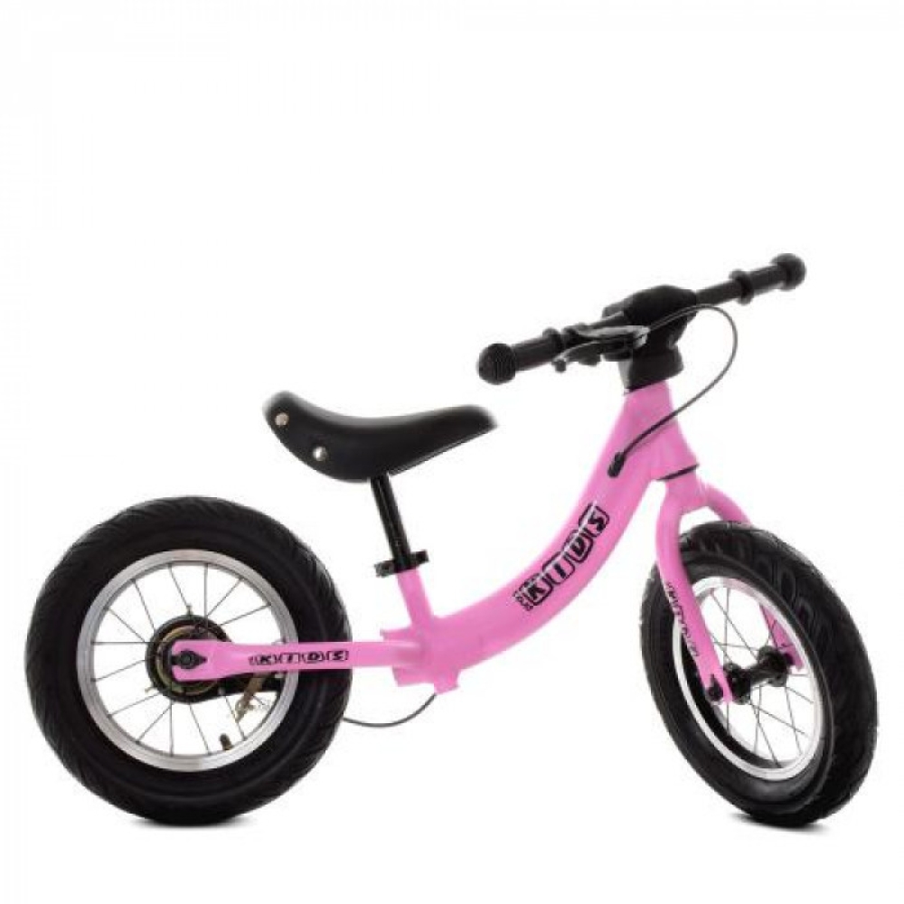 Біговел дитячий Profi Kids 12д М 5450A чорний, рожевий, червоний