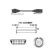 Перехідник для BMW 20pin -> OBD2 16 пін новий під сканер кодів ОБД2