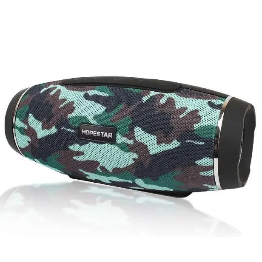 Портативна Bluetooth колонка Hopestar H27 bluetooth + power bank + mic