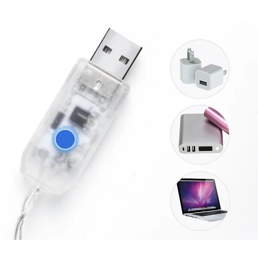 Світлодіодна гірлянда штора 3*3 метра 300 led, USB пульт тепле світіння 8 режимів