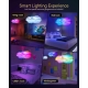 Підвісний 3D LED світильник у вигляді хмари з пультом OBL-211