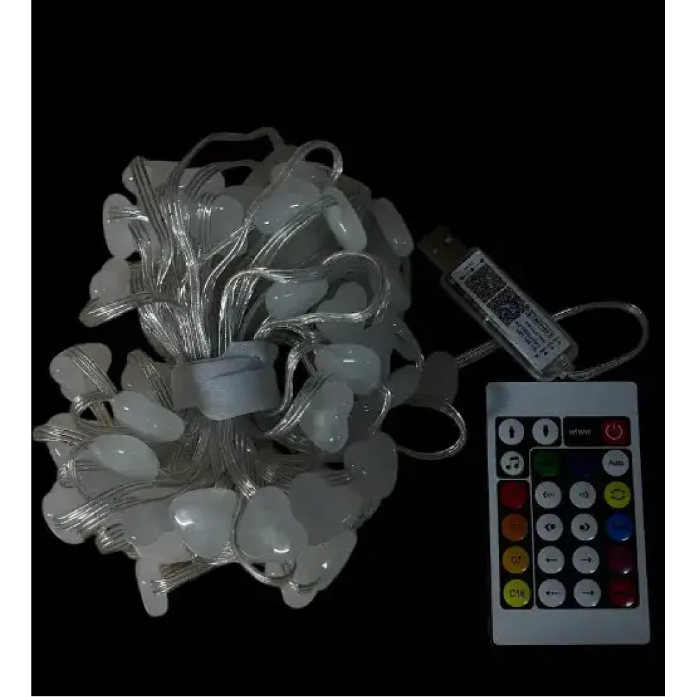 Гірлянда LoveColors 33LED 5метрів USB управління від смартфона