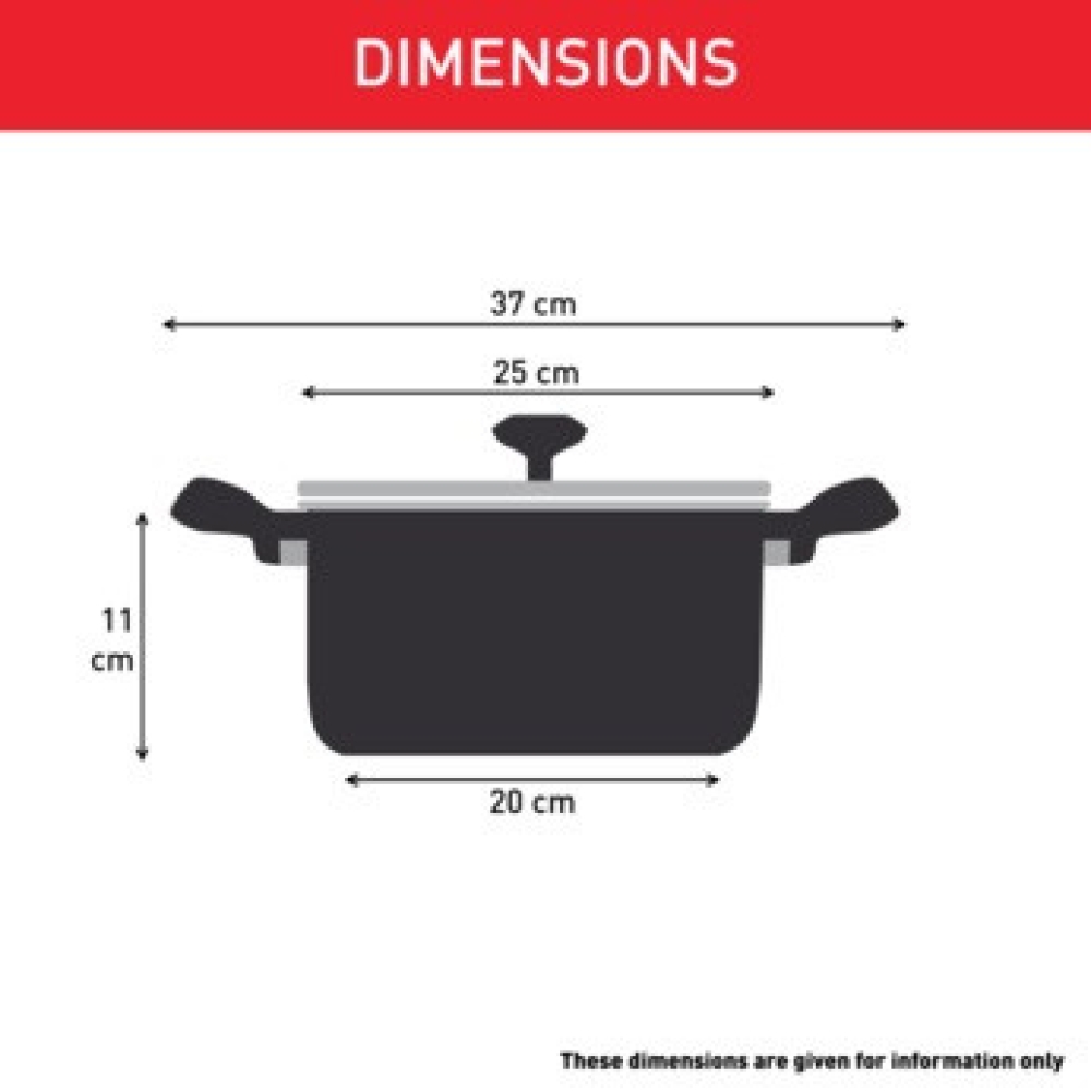 Кастрюля TEFAL Household 24х11 см