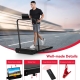 Бігова доріжка складна з дугою Treadmill C1 Чорна, до 90 кг Уцінка