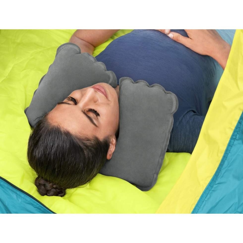 Надувна подушка Bestway 67006-gray (42 x 26см) сіра