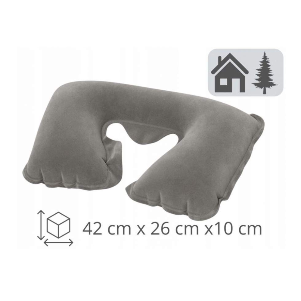 Надувна подушка Bestway 67006-gray (42 x 26см) сіра