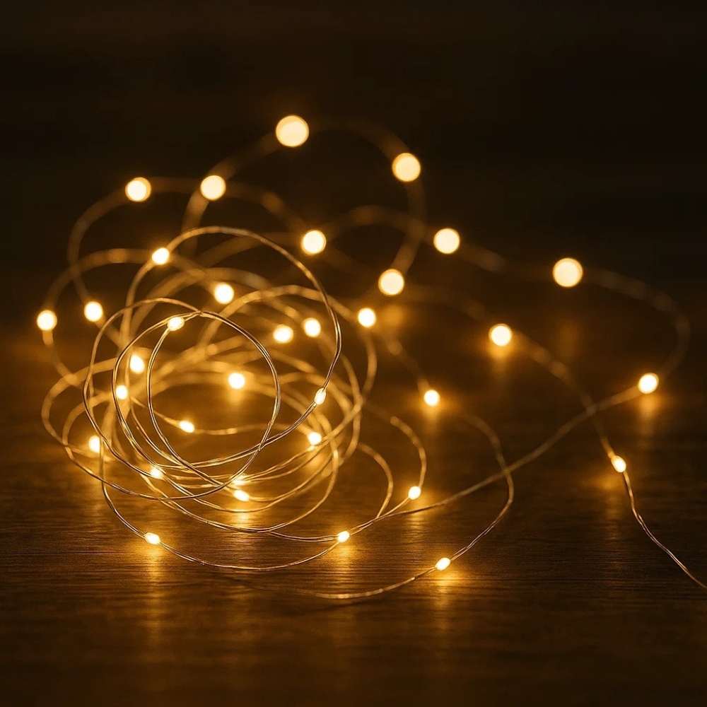 Світлодіодна гірлянда CASA Deco 160 Micro-LED 1.6 м теплий білий