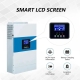 6.5 кВа LiFePO4 Комплект резервного живлення: гібридний інвертор Daxtromn + 51.2V 100Ah Lithtech акумулятор рековий