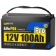 LiFePO4 12V/100Ah Акумулятор WattCycle Pro з BMS для резервного живлення