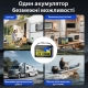 LiFePO4 12V/100Ah Акумулятор WattCycle Pro з BMS для резервного живлення