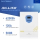 6,2 кВт LiFePO4 Комплект резервного живлення: гібридний інвертор Daxtromn + 48V 100Ah акумулятор Lvtopsun wall для будинку