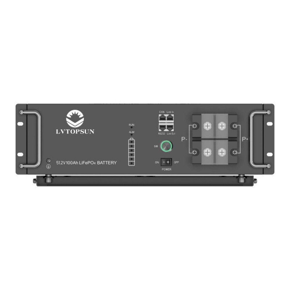 6,2 кВт LiFePO4 Комплект резервного живлення: гібридний інвертор Daxtromn + 48V 100Ah акумулятор Lvtopsun wall для будинку