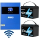 4,2 кВт LiFePO4 Комплект резервного живлення Інвертор Anenji WiFi + 2 акумулятора 12V 100Ah Ameisentech для квартири, будинку